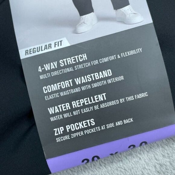 Hurley Performance Stretch Pants Mens 30x30 Regular Fit Black a0636 - Picture 3 of 6